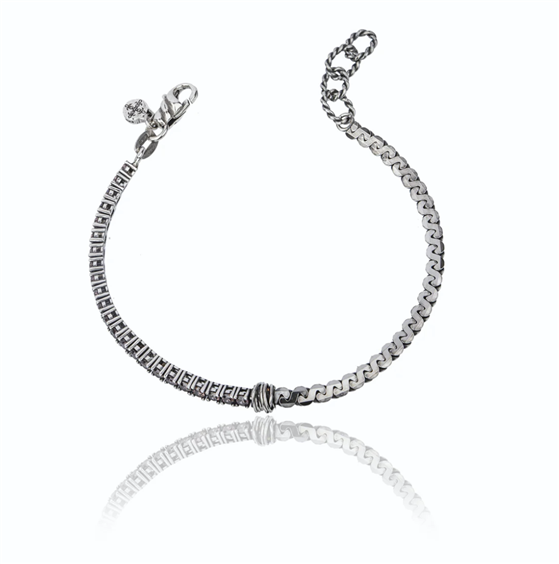 Bracciale Giacomo Burroni Uomo in Argento BC0415 - BC0415